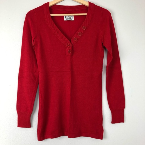 Buffalo David Bitton Sweaters - Buffalo David Bitton Red Sweater